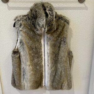 Weatherproof Faux Fur and white Reversible Women’s Vest